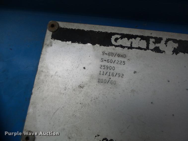 image for item K5528 1992 Genie S60 boom lift