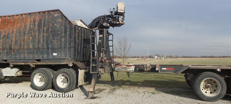 image for item K5540 1990 Freightliner FLD crane truck with equipment trailer