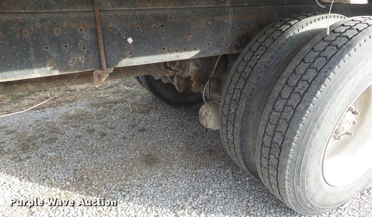 image for item K5540 1990 Freightliner FLD crane truck with equipment trailer