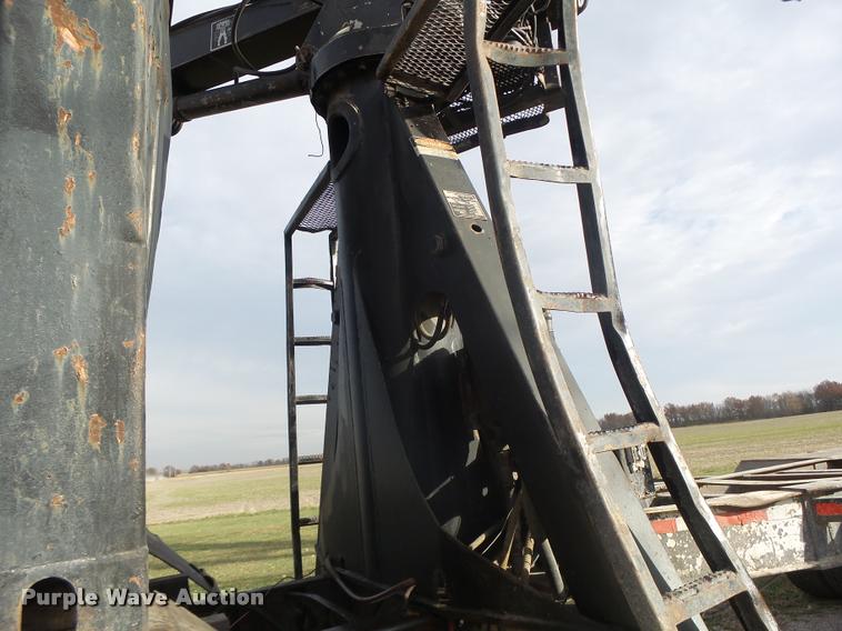 image for item K5540 1990 Freightliner FLD crane truck with equipment trailer