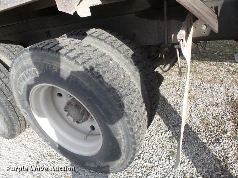 image for item K5540 1990 Freightliner FLD crane truck with equipment trailer