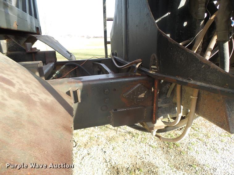 image for item K5540 1990 Freightliner FLD crane truck with equipment trailer