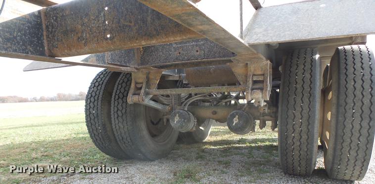 image for item K5540 1990 Freightliner FLD crane truck with equipment trailer