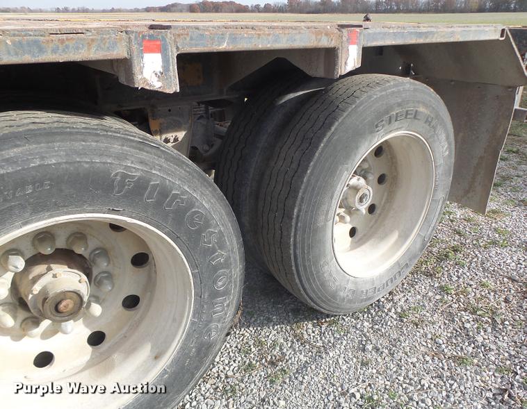 image for item K5540 1990 Freightliner FLD crane truck with equipment trailer