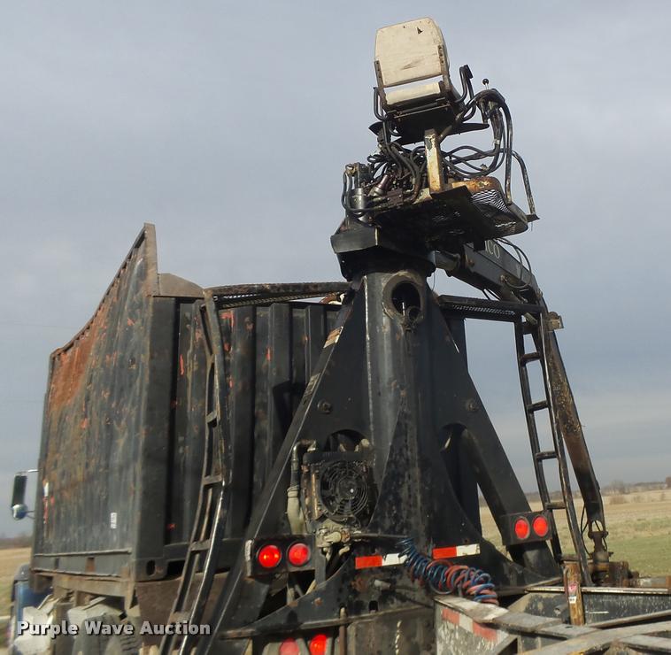 image for item K5540 1990 Freightliner FLD crane truck with equipment trailer