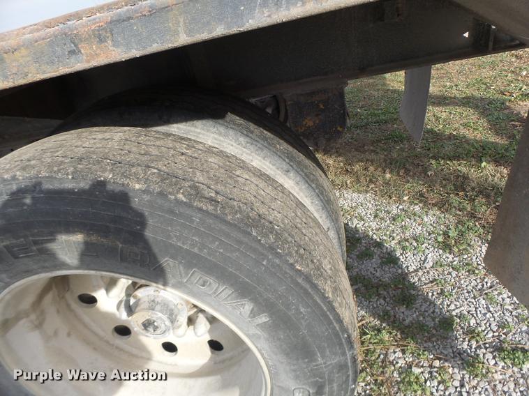 image for item K5540 1990 Freightliner FLD crane truck with equipment trailer