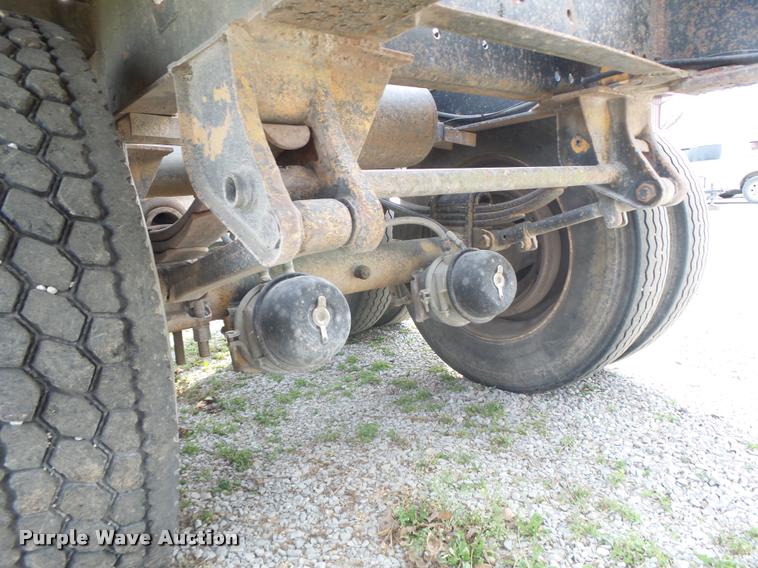 image for item K5540 1990 Freightliner FLD crane truck with equipment trailer