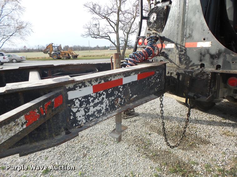 image for item K5540 1990 Freightliner FLD crane truck with equipment trailer