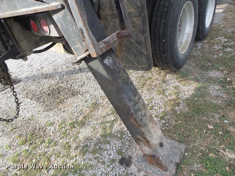 image for item K5540 1990 Freightliner FLD crane truck with equipment trailer