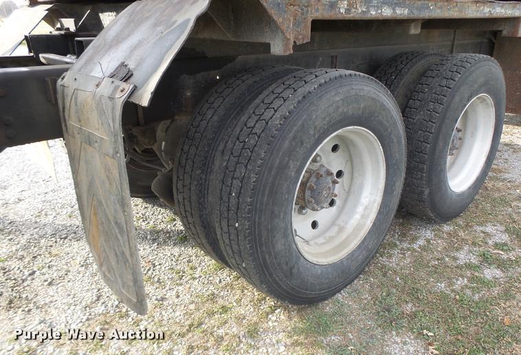 image for item K5540 1990 Freightliner FLD crane truck with equipment trailer