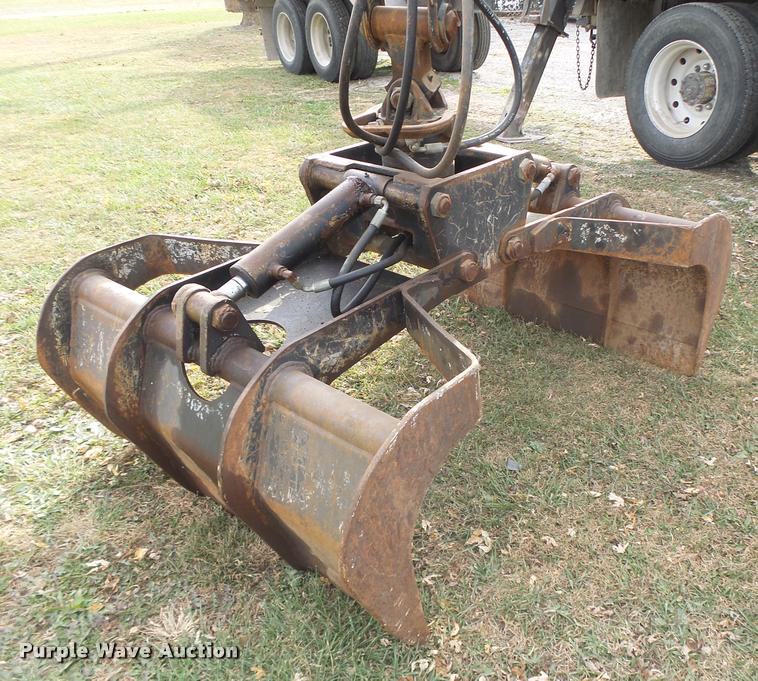 image for item K5540 1990 Freightliner FLD crane truck with equipment trailer