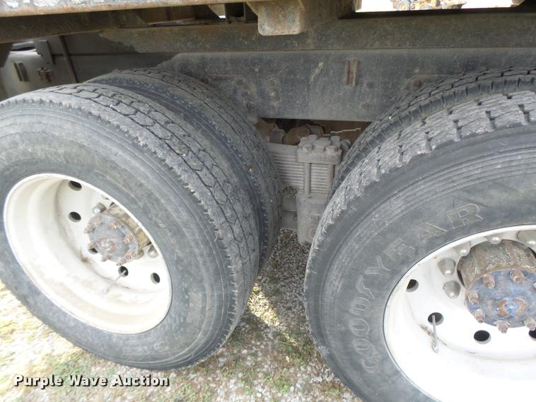 image for item K5540 1990 Freightliner FLD crane truck with equipment trailer