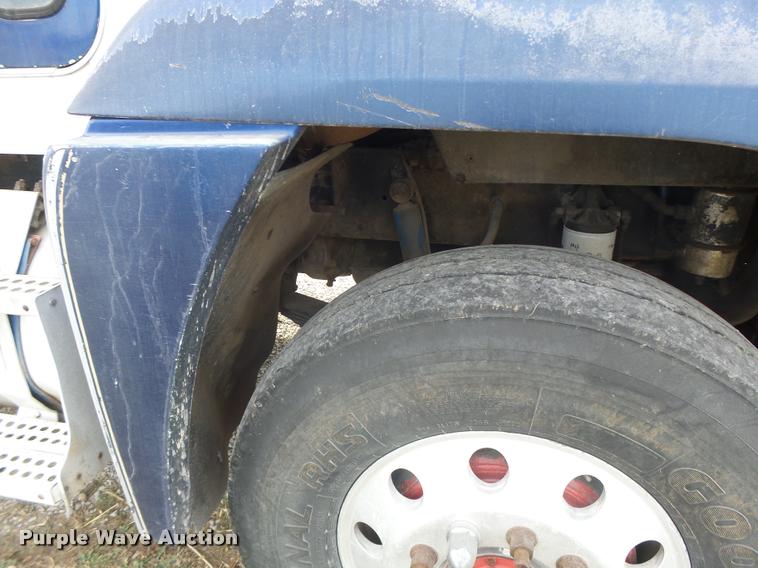 image for item K5540 1990 Freightliner FLD crane truck with equipment trailer