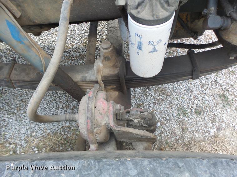 image for item K5540 1990 Freightliner FLD crane truck with equipment trailer