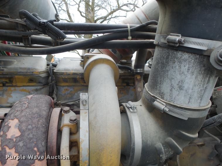 image for item K5540 1990 Freightliner FLD crane truck with equipment trailer