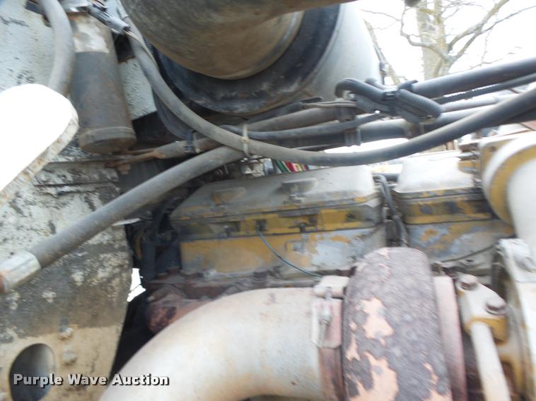 image for item K5540 1990 Freightliner FLD crane truck with equipment trailer