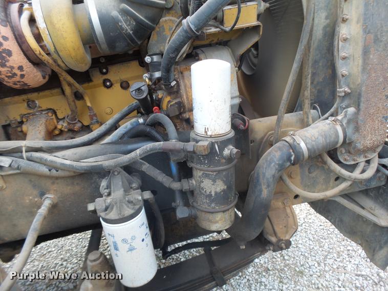 image for item K5540 1990 Freightliner FLD crane truck with equipment trailer