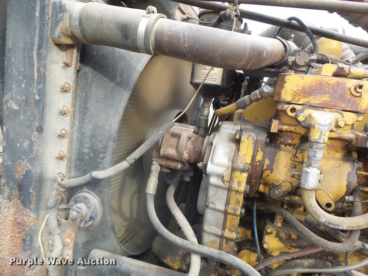 image for item K5540 1990 Freightliner FLD crane truck with equipment trailer