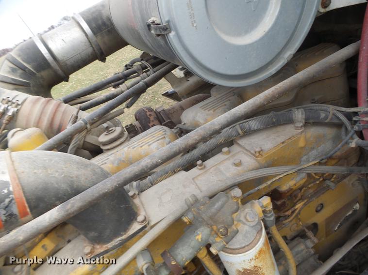 image for item K5540 1990 Freightliner FLD crane truck with equipment trailer