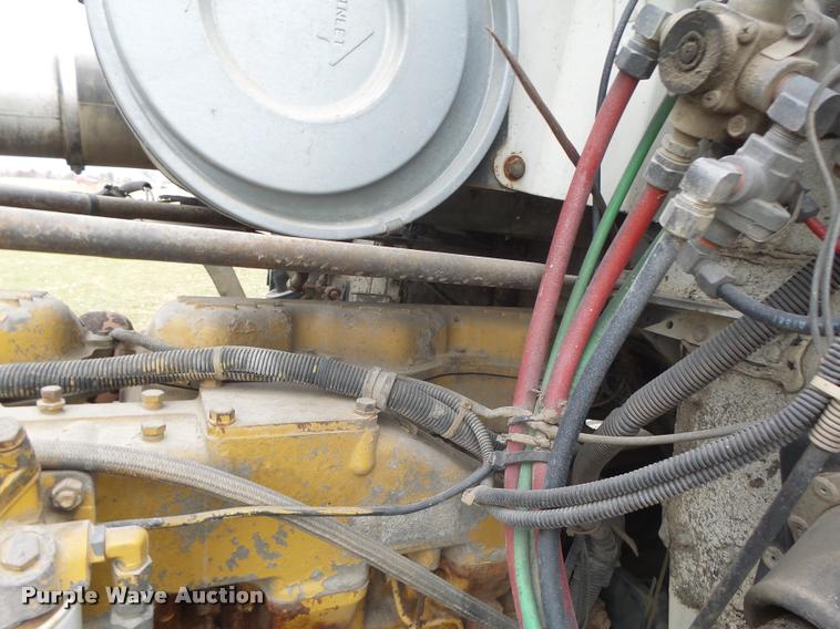 image for item K5540 1990 Freightliner FLD crane truck with equipment trailer