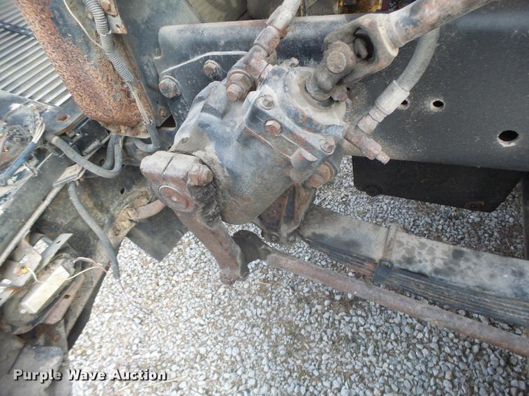 image for item K5540 1990 Freightliner FLD crane truck with equipment trailer