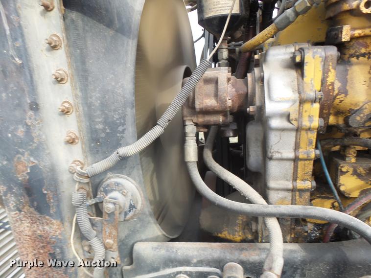 image for item K5540 1990 Freightliner FLD crane truck with equipment trailer