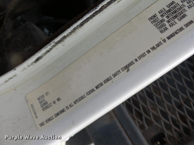 image for item K5540 1990 Freightliner FLD crane truck with equipment trailer