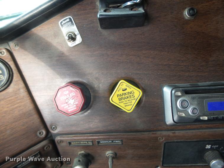 image for item K5540 1990 Freightliner FLD crane truck with equipment trailer