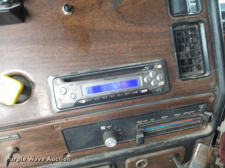 image for item K5540 1990 Freightliner FLD crane truck with equipment trailer