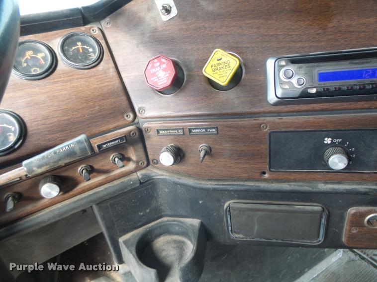 image for item K5540 1990 Freightliner FLD crane truck with equipment trailer