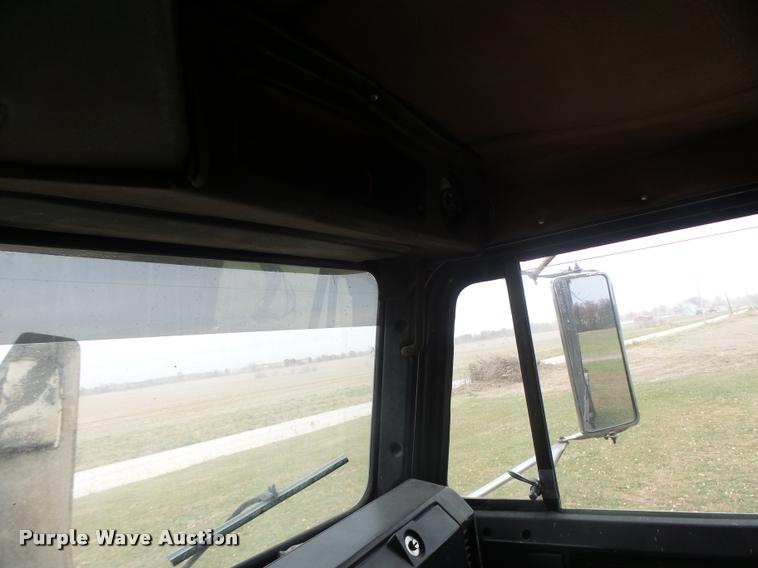 image for item K5540 1990 Freightliner FLD crane truck with equipment trailer