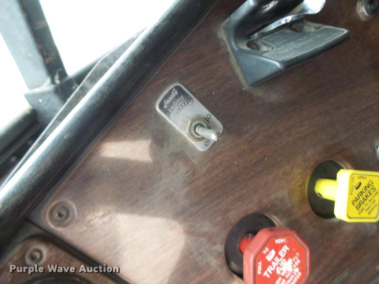 image for item K5540 1990 Freightliner FLD crane truck with equipment trailer