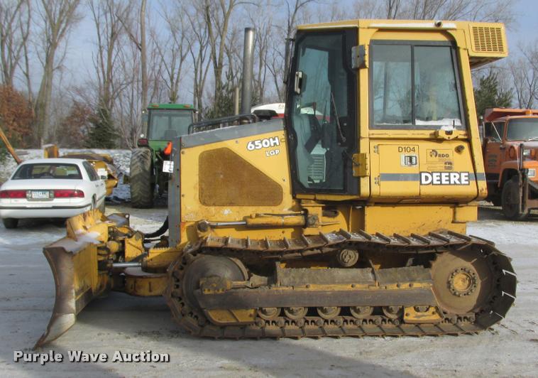image for item K6182 1999 John Deere 650H LGP dozer