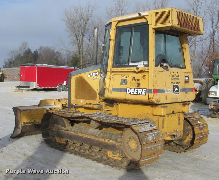 image for item K6182 1999 John Deere 650H LGP dozer