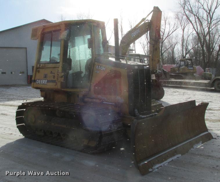 image for item K6182 1999 John Deere 650H LGP dozer