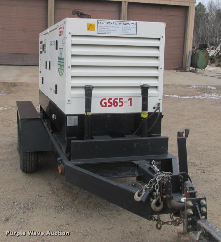 image for item K6186 2006 Atlas Copco QAS78JD generator