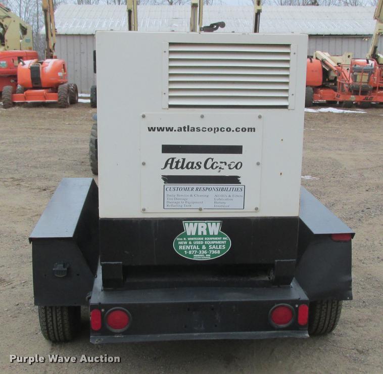 image for item K6186 2006 Atlas Copco QAS78JD generator