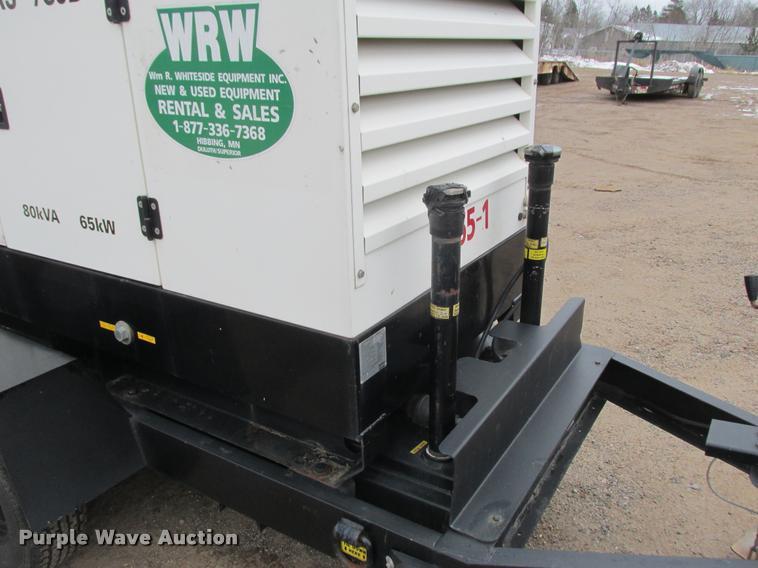 image for item K6186 2006 Atlas Copco QAS78JD generator