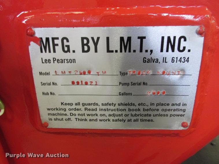 image for item K6189 1991 International 7100 vacuum truck