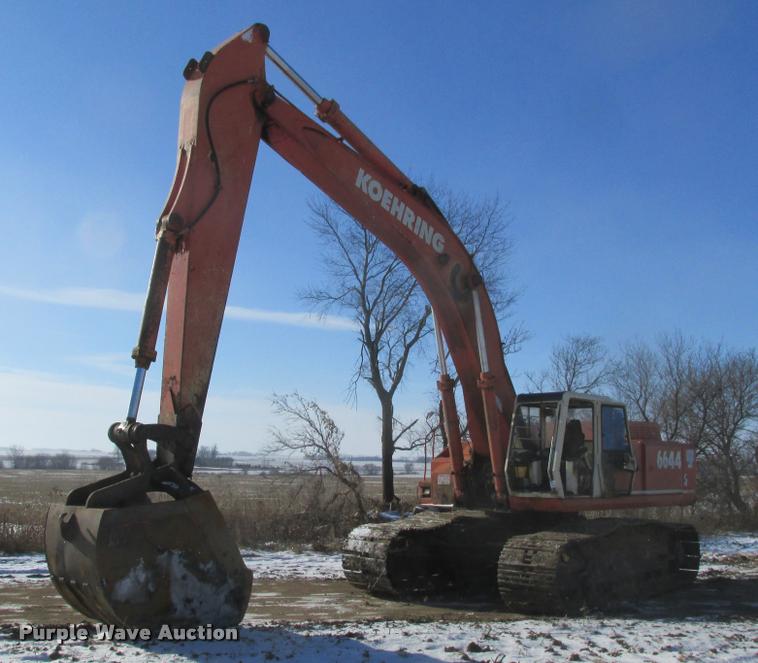 image for item K6190 Koehring 6644-7 excavator