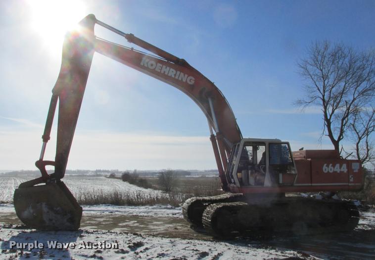 image for item K6190 Koehring 6644-7 excavator