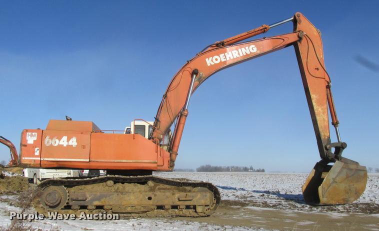 image for item K6190 Koehring 6644-7 excavator