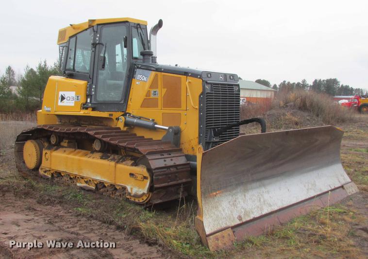 image for item K6202 2012 John Deere 850K WLT dozer