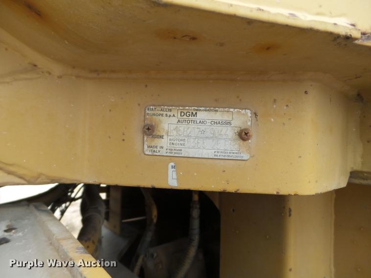 image for item L1736 1987 Fiat-Allis FR15B wheel loader