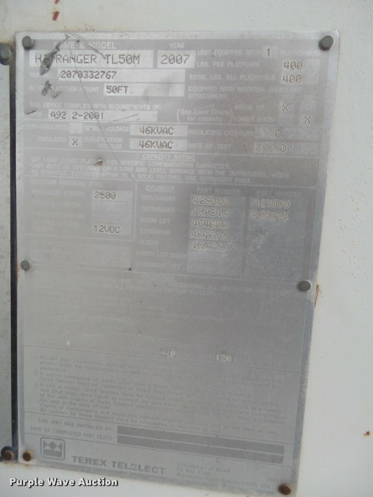 image for item L1744 2007 Freightliner Business Class M2 bucket truck