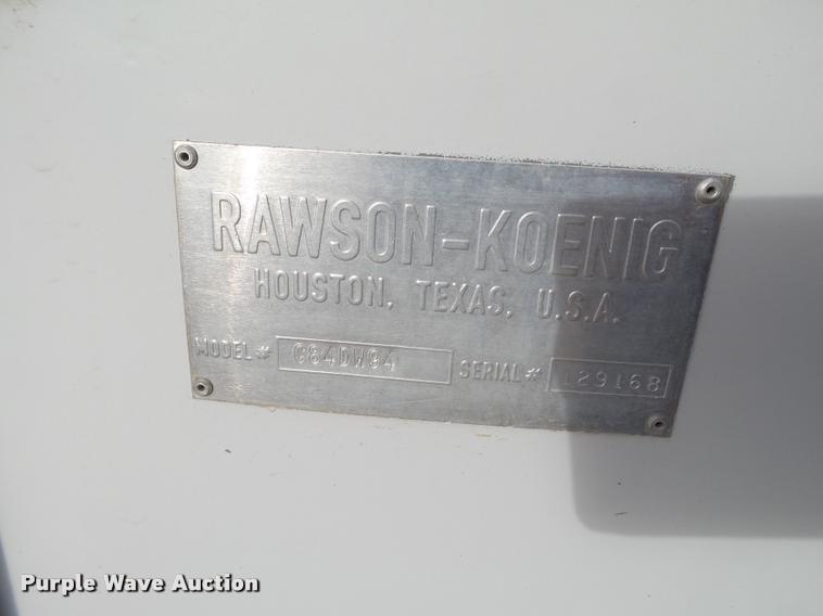 image for item L1745 2001 Ford F550 service truck with crane