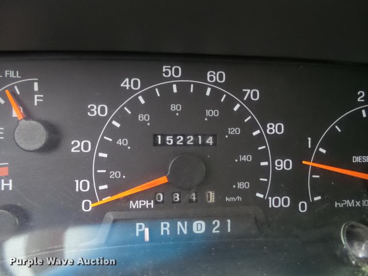 image for item L1745 2001 Ford F550 service truck with crane