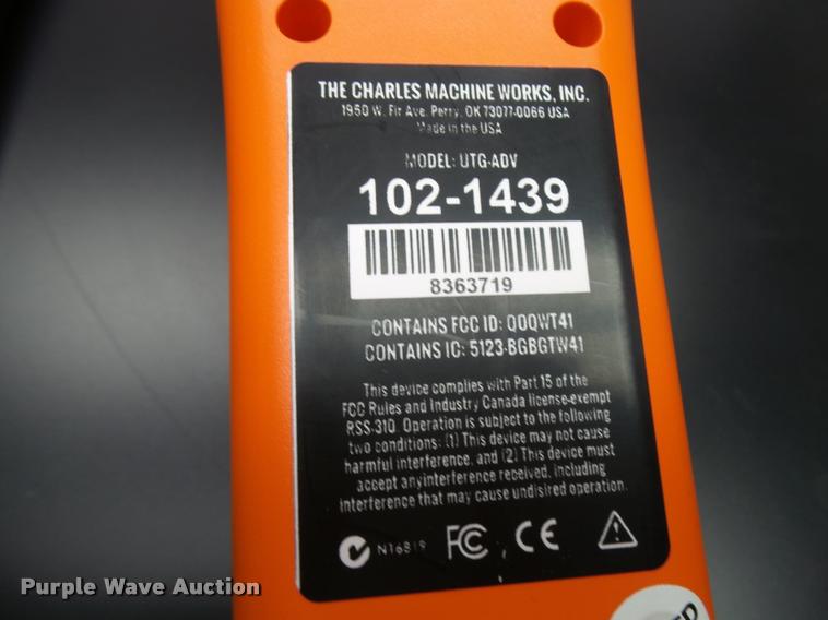 image for item L3475 2015 Ditch Witch UtiliGuard UTG-A0V T12 locating system