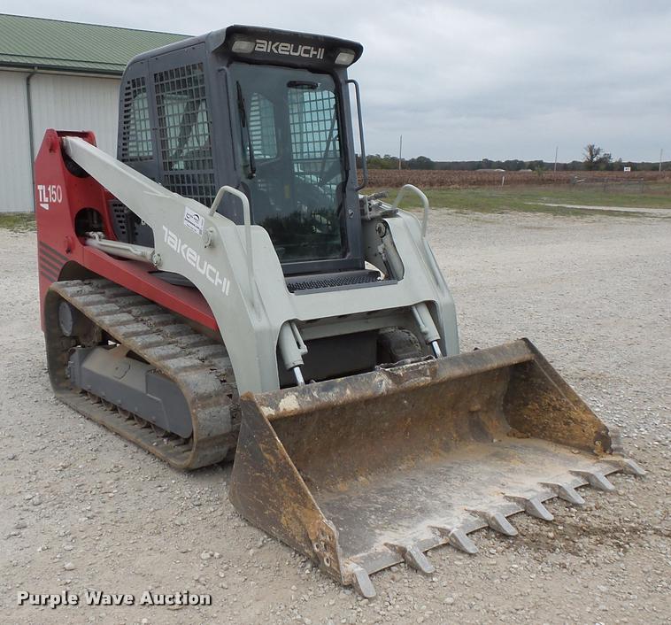image for item L3552 2004 Takeuchi TL150 skid steer