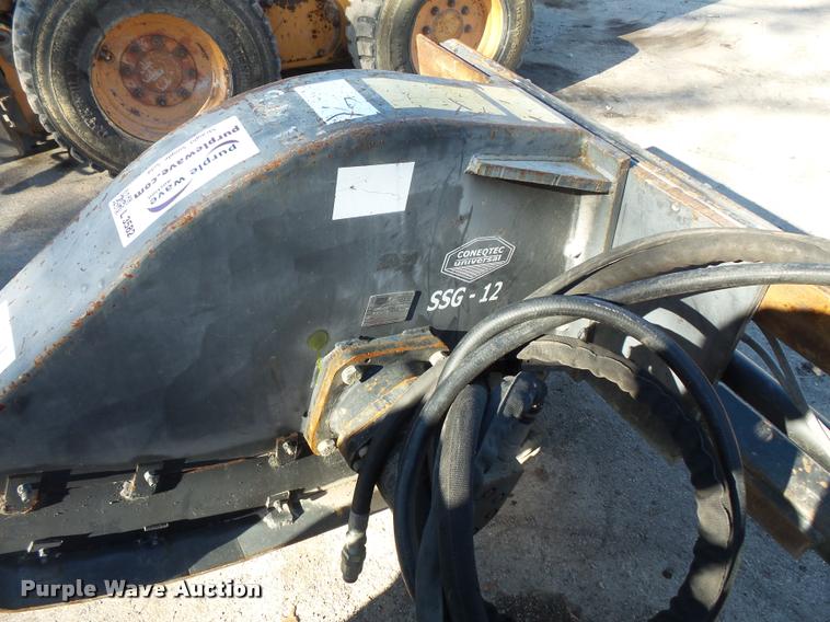 image for item L3582 2008 Cone Qtec SSG-12 skid steer wheel saw